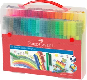Oznaczniki Faber-Castell 155579 Łącznik, torebka foliowa 80 szt